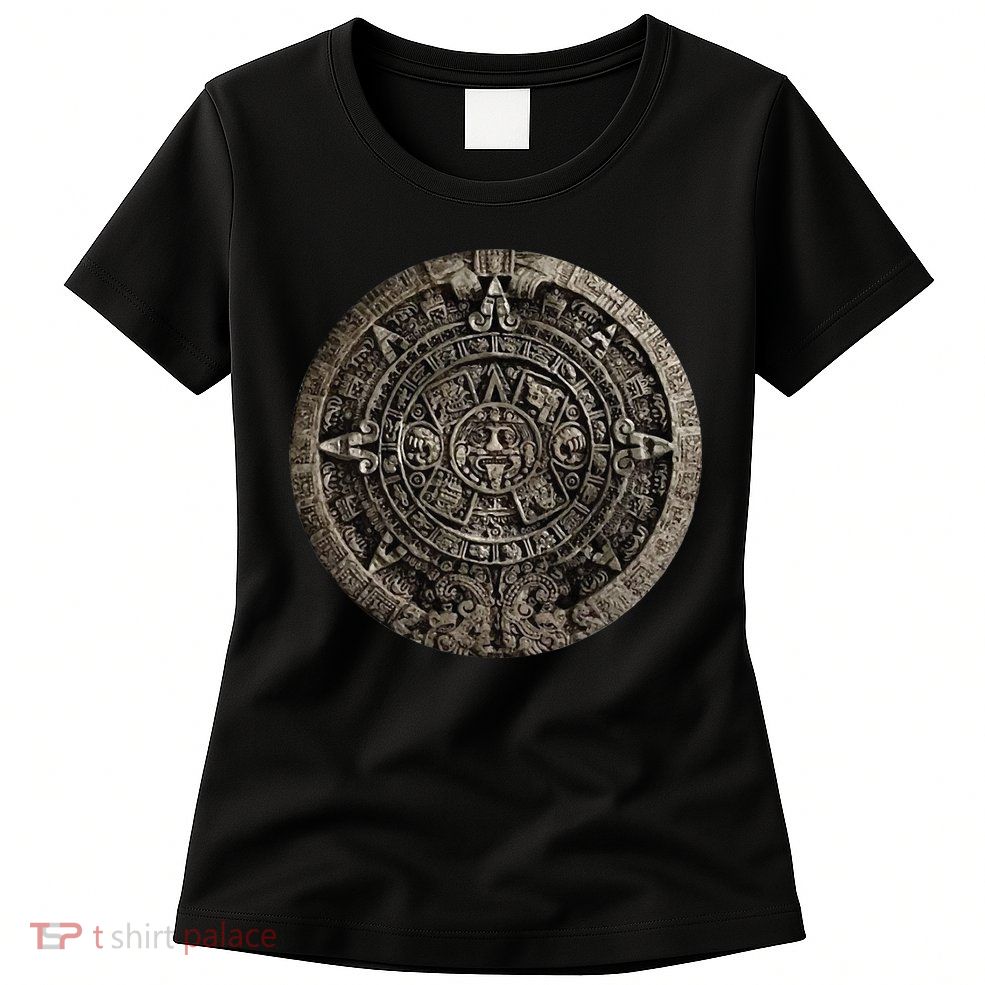 Aztec Or Mayan Calendar Maya Womens T-Shirt