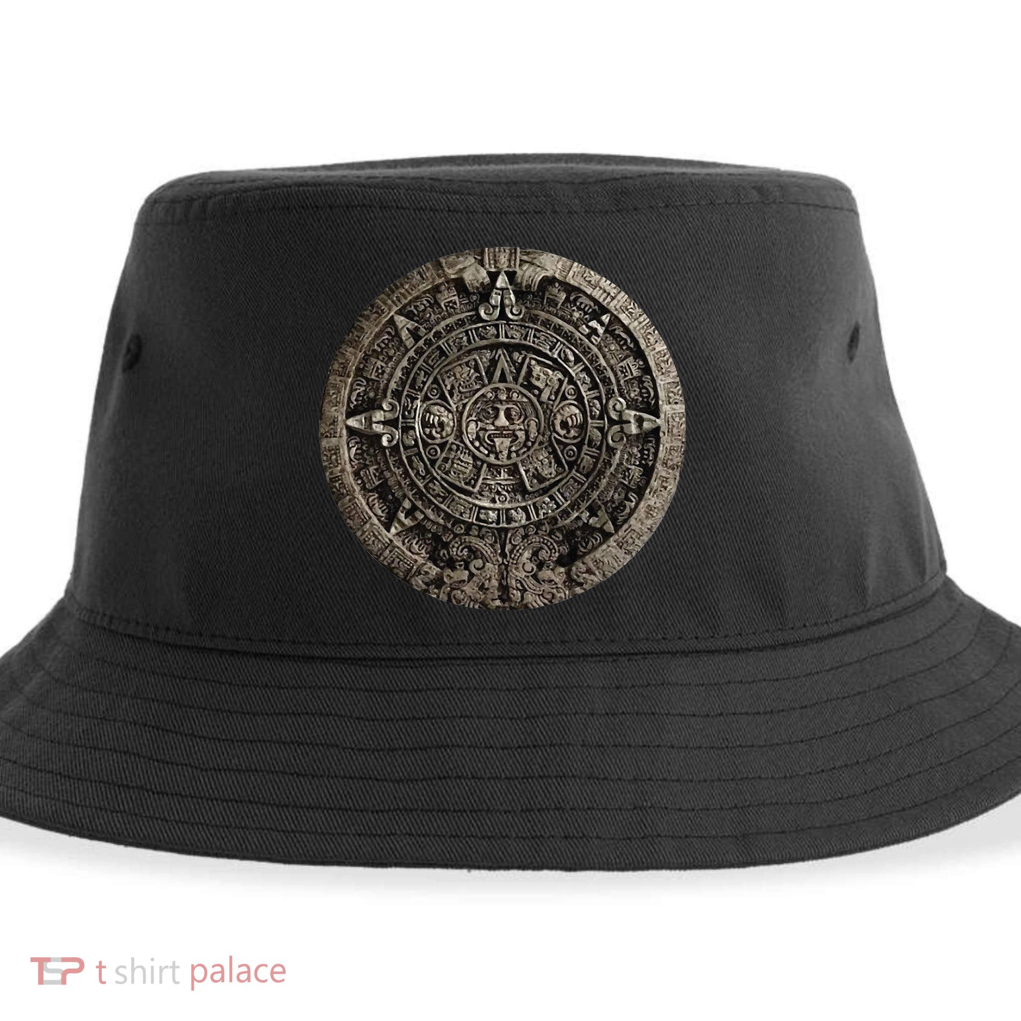 Aztec Or Mayan Calendar Maya Men Women Kids Sustainable Bucket Hat