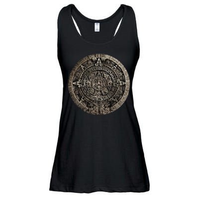 Aztec Or Mayan Calendar Maya Men Women Kids Ladies Essential Flowy Tank