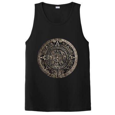 Aztec Or Mayan Calendar Maya Men Women Kids PosiCharge Competitor Tank