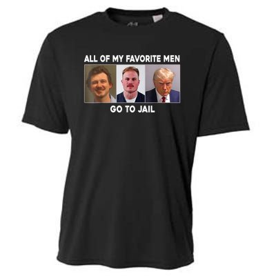 All Of My Favorite Go To Jail Cooling Performance Crew T-Shirt