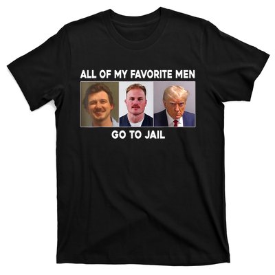 All Of My Favorite Go To Jail T-Shirt