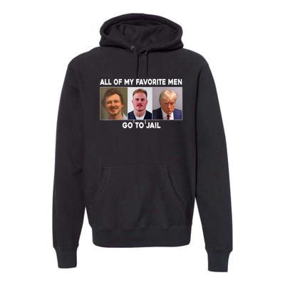 All Of My Favorite Go To Jail Premium Hoodie