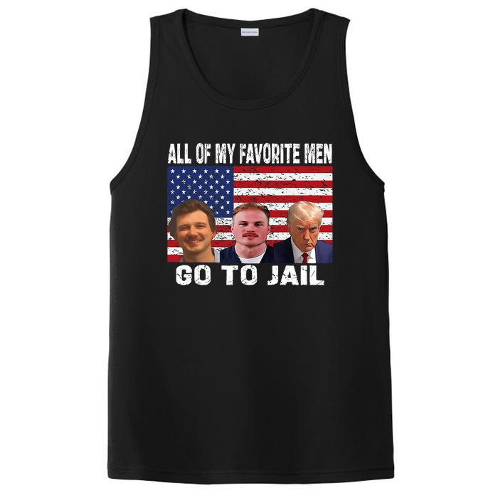 All Of My Favorite Go To Jail Funny Sayings PosiCharge Competitor Tank