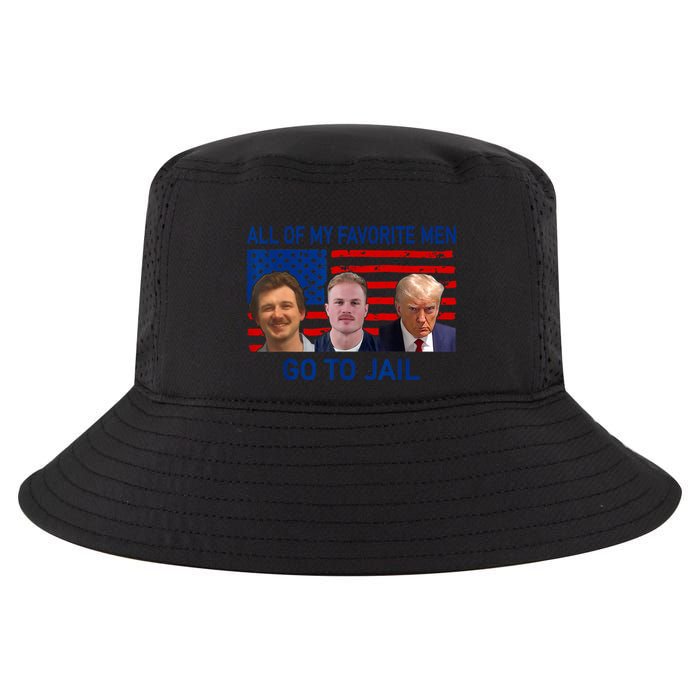 All Of My Favorite Go To Jail Funny Quote Cool Comfort Performance Bucket Hat