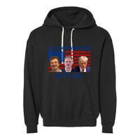 All Of My Favorite Go To Jail Funny Quote Garment-Dyed Fleece Hoodie