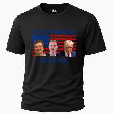 All Of My Favorite Go To Jail Funny Quote Performance Shirt