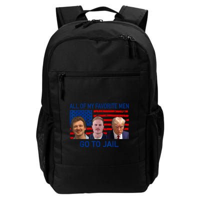 All Of My Favorite Go To Jail Funny Quote Backpack