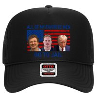 All Of My Favorite Go To Jail Funny Quote Hat