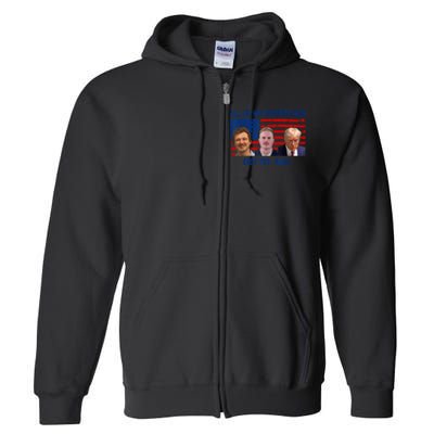 All Of My Favorite Go To Jail Funny Quote Full Zip Hoodie