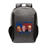 All Of My Favorite Go To Jail Funny Quote Vector Backpack
