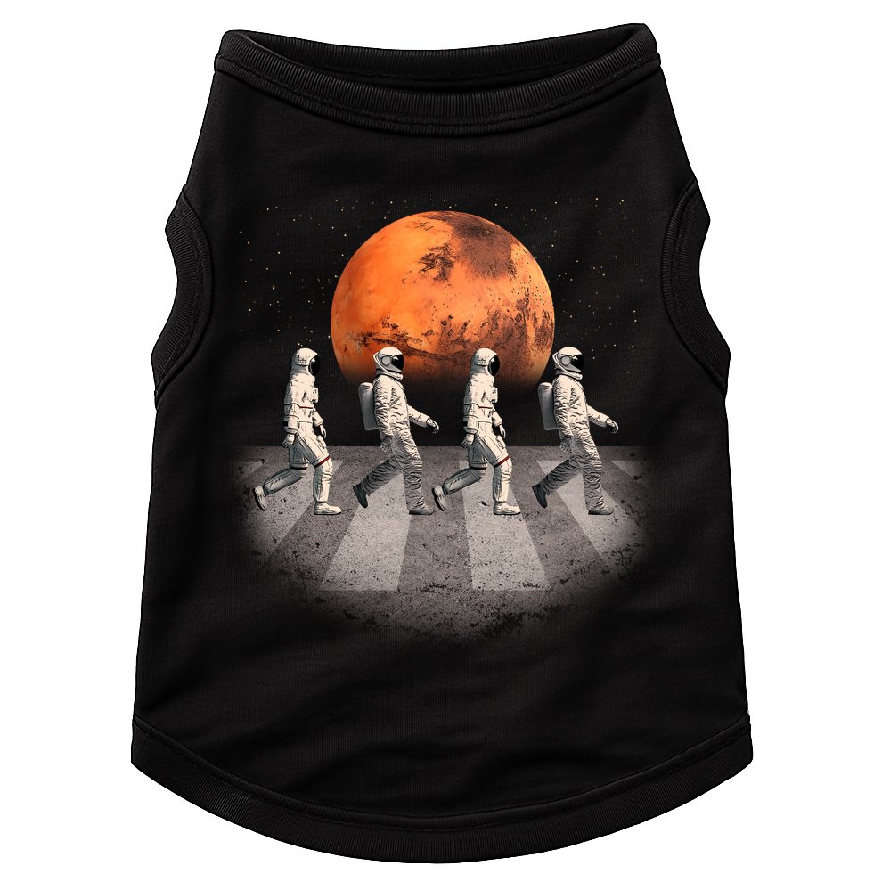Astronauts Occupy Mars Crosswalk Doggie Tank