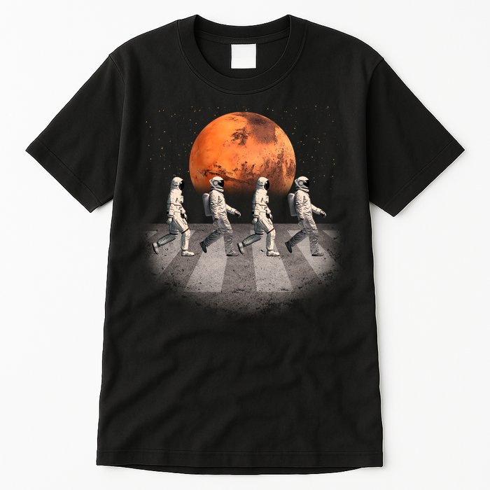 Astronauts Occupy Mars Crosswalk Tall T-Shirt