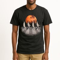 Astronauts Occupy Mars Crosswalk Tall T-Shirt