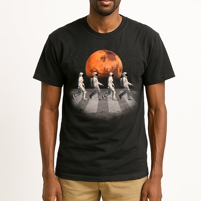 Astronauts Occupy Mars Crosswalk Tall T-Shirt