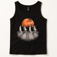 Astronauts Occupy Mars Crosswalk Tank Top