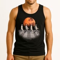 Astronauts Occupy Mars Crosswalk Tank Top