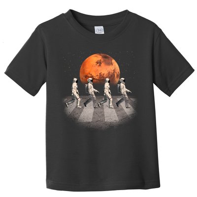 Astronauts Occupy Mars Crosswalk Toddler T-Shirt