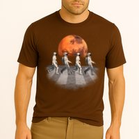 Astronauts Occupy Mars Crosswalk Performance Shirt