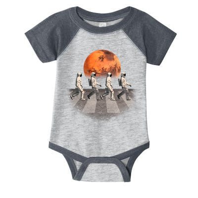 Astronauts Occupy Mars Crosswalk Infant Baby Jersey Bodysuit