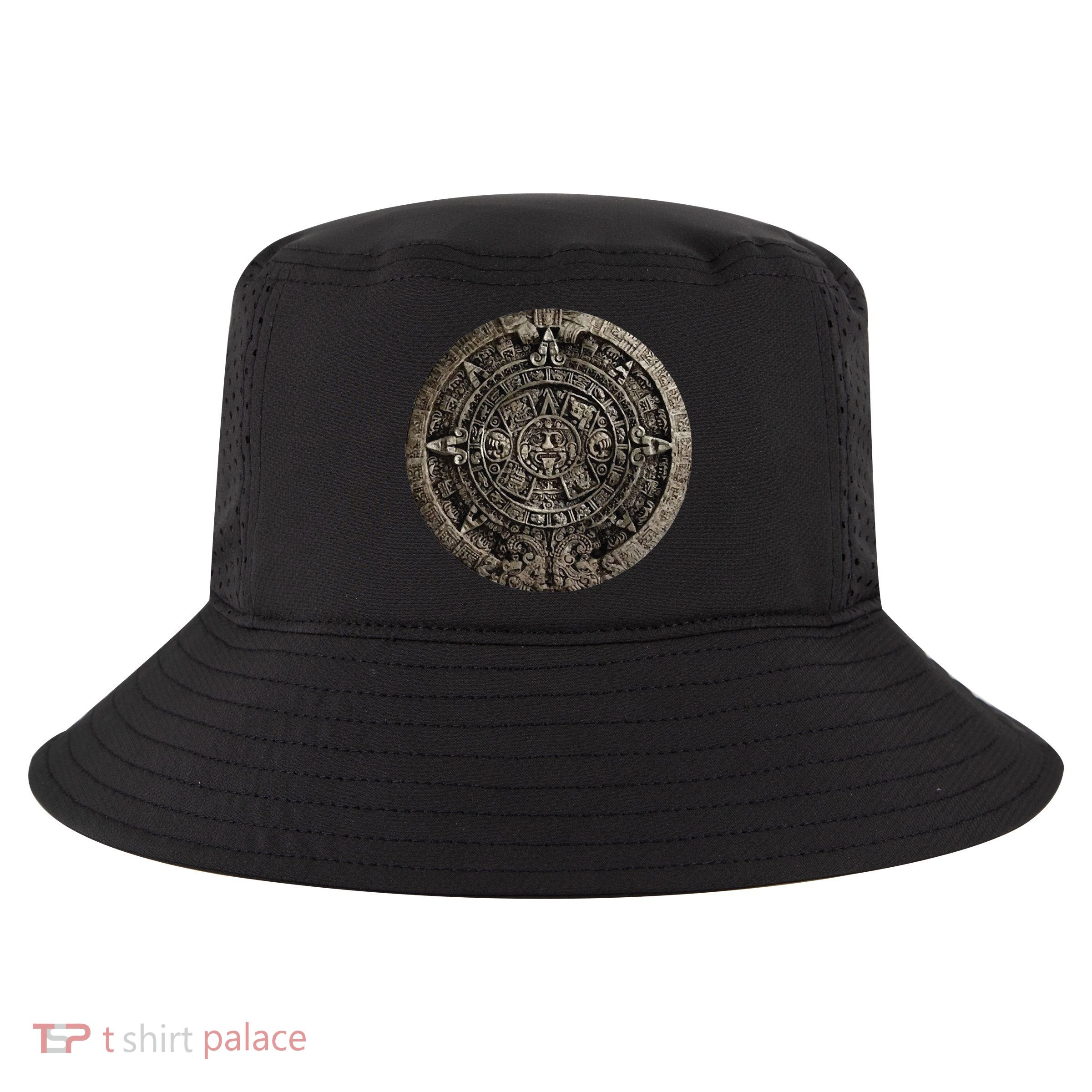 Aztec Or Mayan Calendar Maya Men Women Kids Cool Comfort Performance Bucket Hat