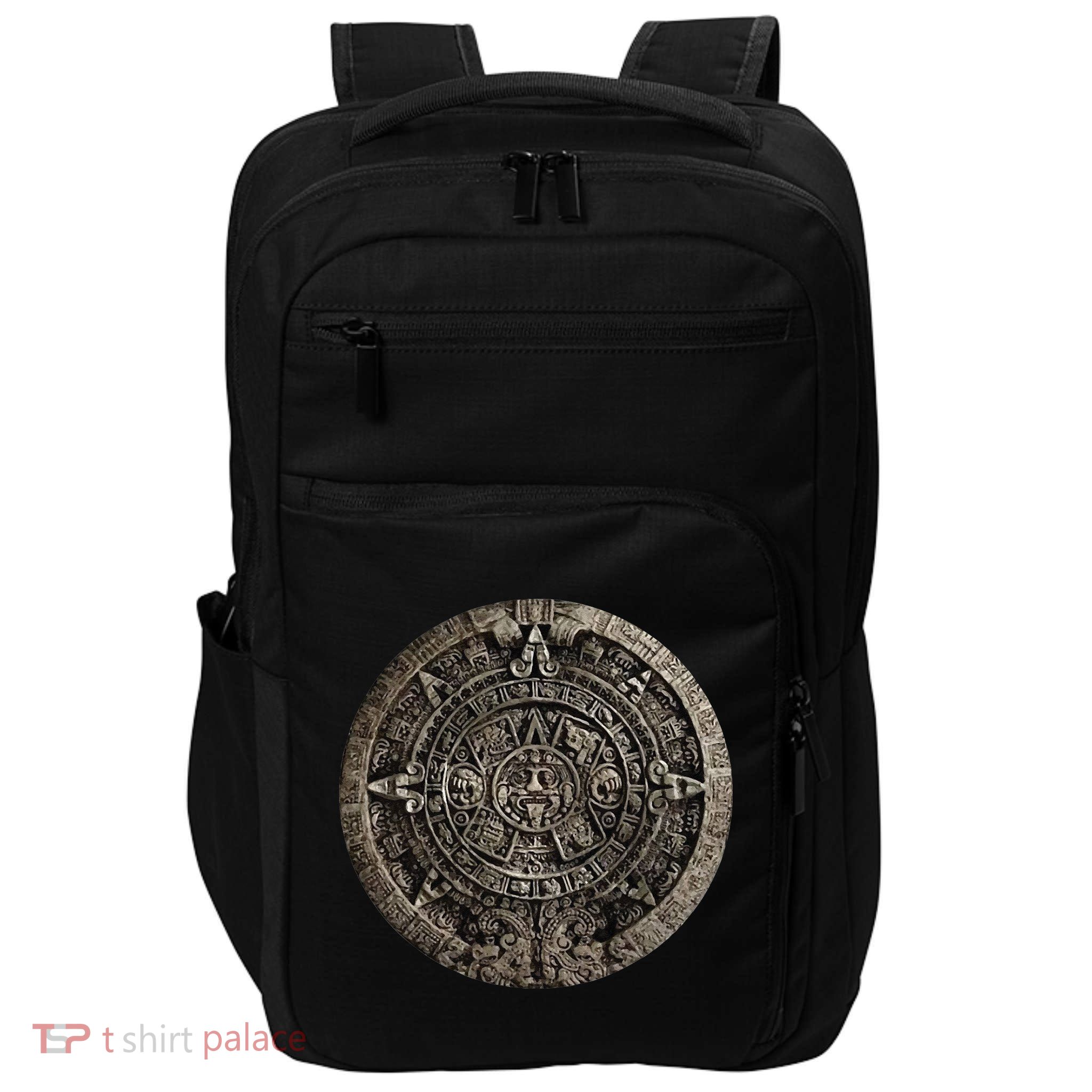Aztec Or Mayan Calendar Maya Men Women Kids Impact Tech Backpack