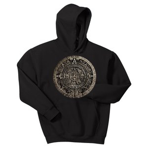 Aztec Or Mayan Calendar Maya Men Women Kids Kids Hoodie