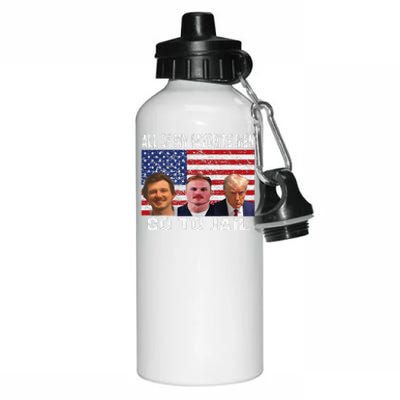 All Of My Favorite Go To Jail Funny Sayings Aluminum Water Bottle