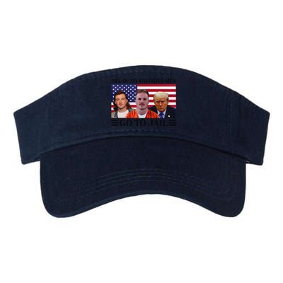 All Of My Favorite Go To Jail Trump Valucap Bio-Washed Visor