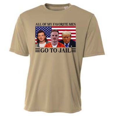 All Of My Favorite Go To Jail Trump Cooling Performance Crew T-Shirt