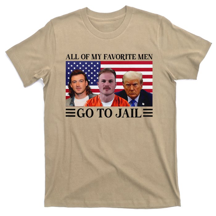 All Of My Favorite Go To Jail Trump T-Shirt