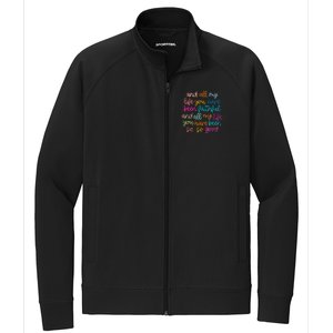 All Of My Life You Have Been Faithful Goodness Of God Stretch Full-Zip Cadet Jacket