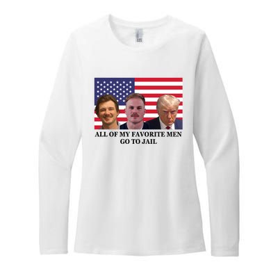 All Of My Favorite Go To Jail Womens CVC Long Sleeve Shirt