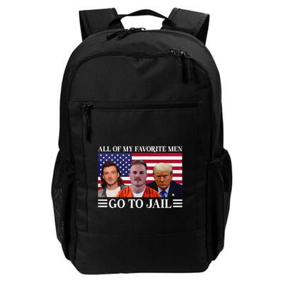 All Of My Favorite Go To Jail Trump Daily Commute Backpack