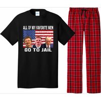 All Of My Favorite Go To Jail Funny Sayings Pajama Set