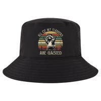 All Of My Flabbers Are Gasted Raccoon Cool Comfort Performance Bucket Hat