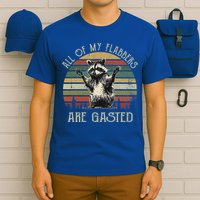 All Of My Flabbers Are Gasted Raccoon T-Shirt