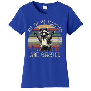 All Of My Flabbers Are Gasted Raccoon Women's T-Shirt