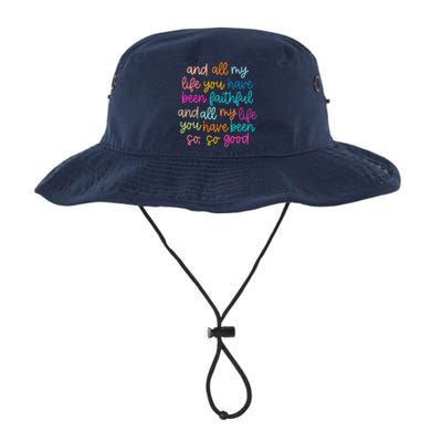 All Of My Life You Have Been Faithful Goodness Of God Legacy Cool Fit Booney Bucket Hat