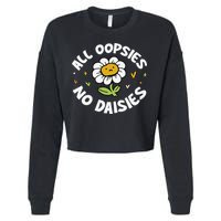 All Oopsies No Daisies Cropped Pullover Crew