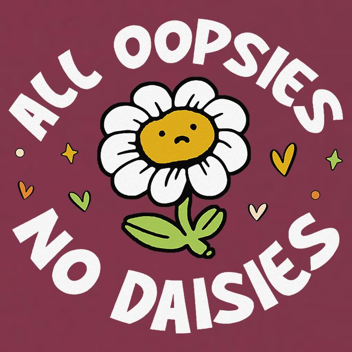All Oopsies No Daisies 16oz Travel Tumbler