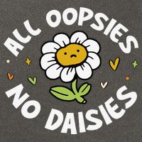 All Oopsies No Daisies Cotton Canvas Backpack