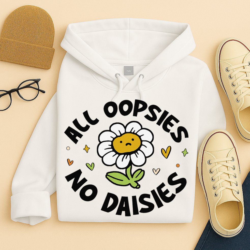All Oopsies No Daisies Hoodie