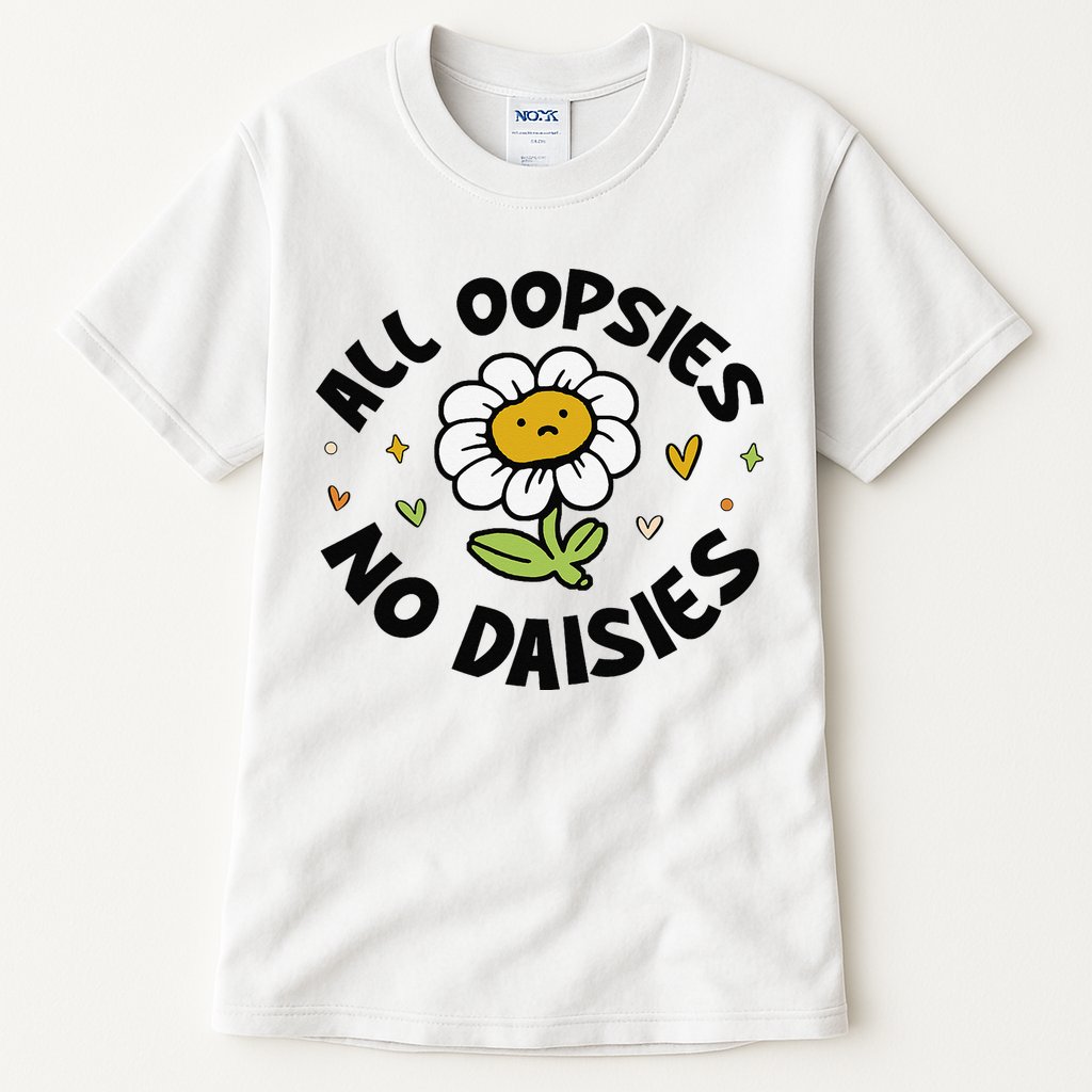 All Oopsies No Daisies Tall T-Shirt