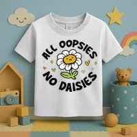 All Oopsies No Daisies Toddler T-Shirt