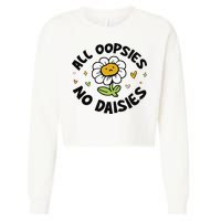 All Oopsies No Daisies Cropped Pullover Crew