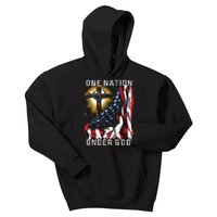 America One Nation Under God Kids Hoodie