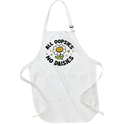 All Oopsies No Daisies Full-Length Apron With Pockets