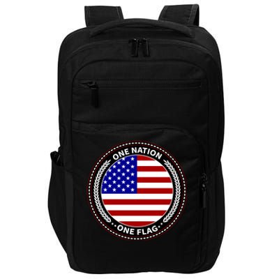 America One Nation One Flag Impact Tech Backpack