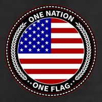 America One Nation One Flag 11oz C Handle Ceramic Mug